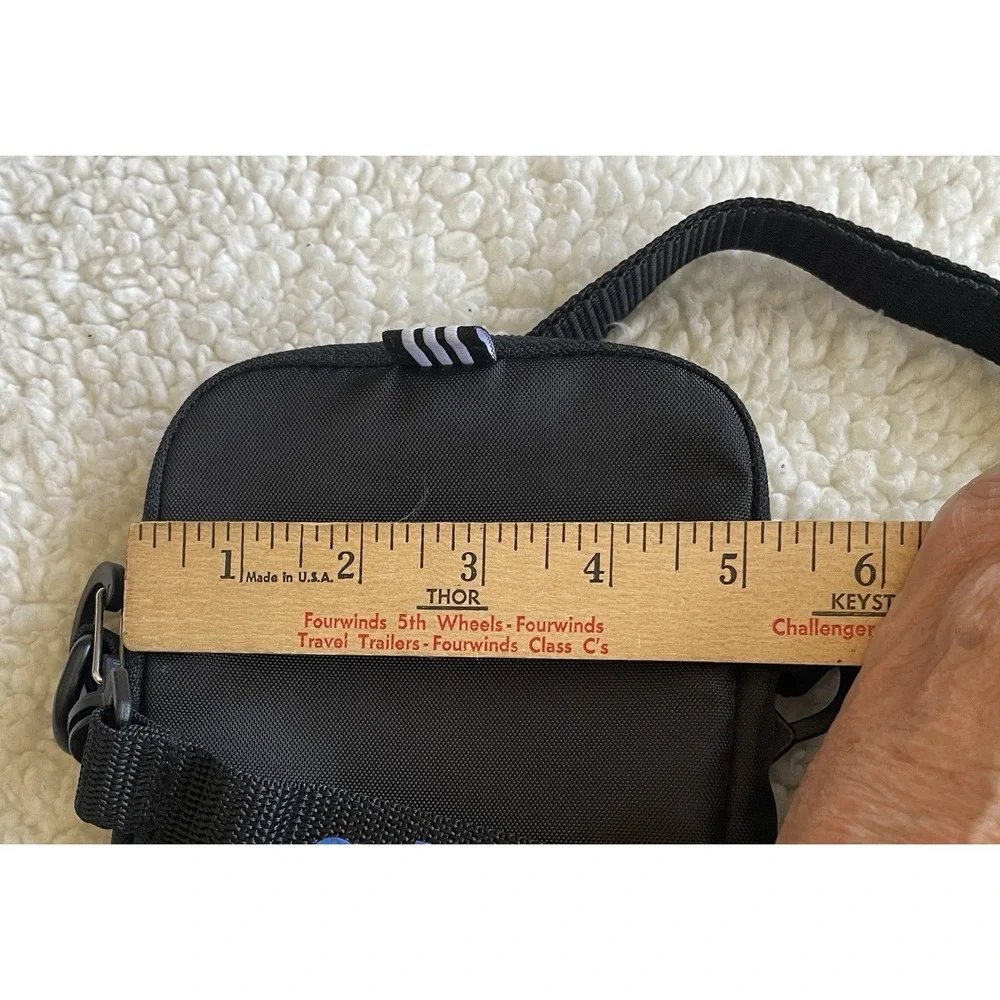 Black Adidas Shoulder Bag Sacoche Tricolor